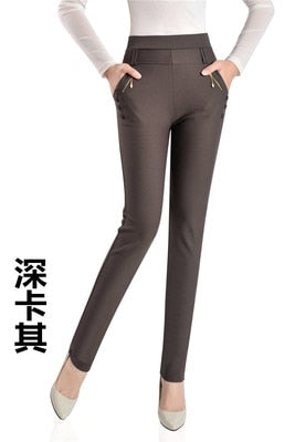 Large size Casual pants women