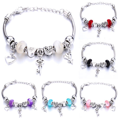 Romantic Love DIY Charm Bracelet