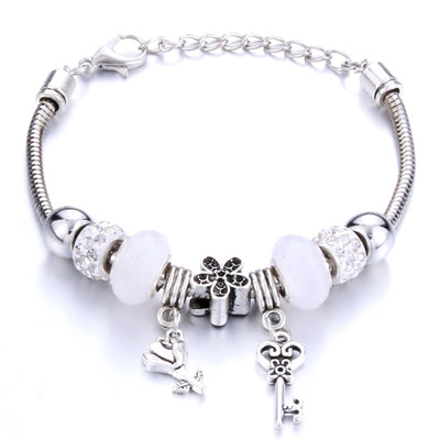 Romantic Love DIY Charm Bracelet