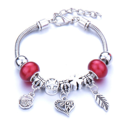 Romantic Love DIY Charm Bracelet