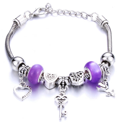 Romantic Love DIY Charm Bracelet