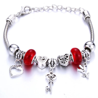 Romantic Love DIY Charm Bracelet