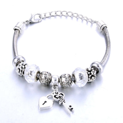 Romantic Love DIY Charm Bracelet