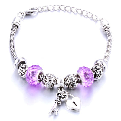 Romantic Love DIY Charm Bracelet