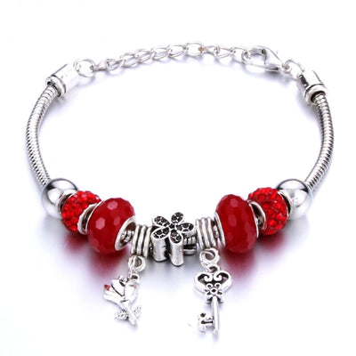 Romantic Love DIY Charm Bracelet