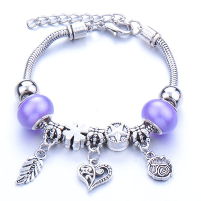 Romantic Love DIY Charm Bracelet