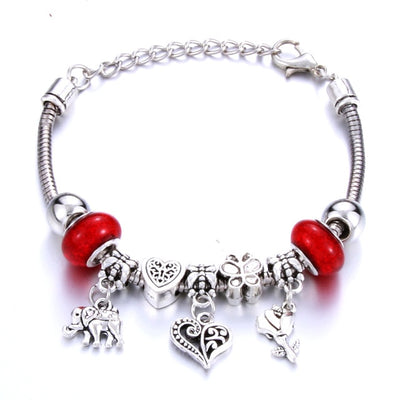 Romantic Love DIY Charm Bracelet