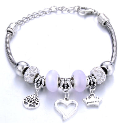 Romantic Love DIY Charm Bracelet