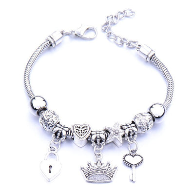 Romantic Love DIY Charm Bracelet