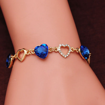 Romantic Heart Bracelets for Women