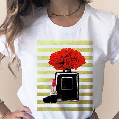 Women Clothes Print Flower