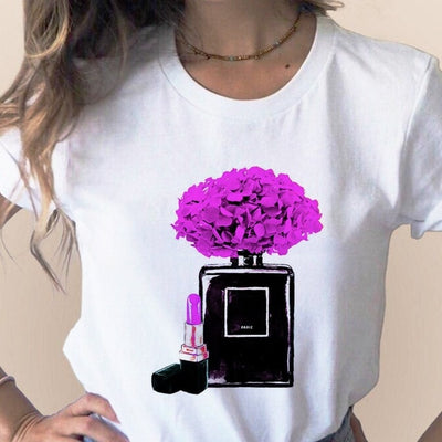 Women Clothes Print Flower