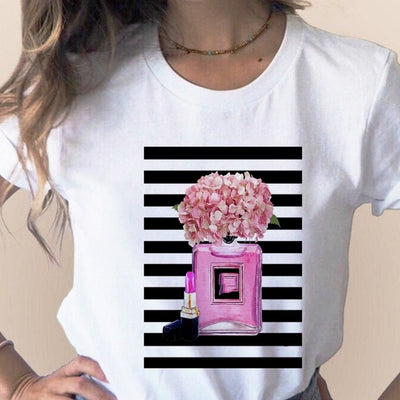 Women Clothes Print Flower