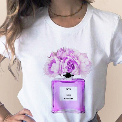 Women Clothes Print Flower