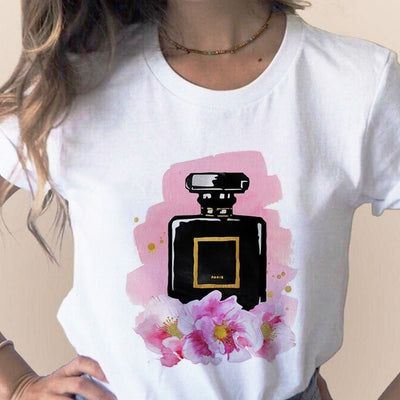 Women Clothes Print Flower