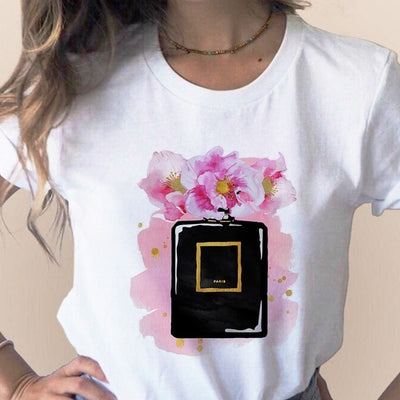 Women Clothes Print Flower