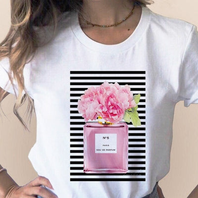 Women Clothes Print Flower