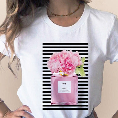 Women Clothes Print Flower