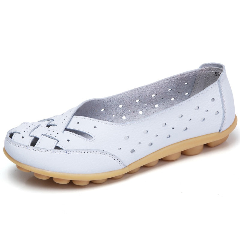 Women Flats Soft Genuine Leather
