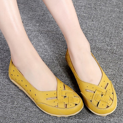 Women Flats Soft Genuine Leather