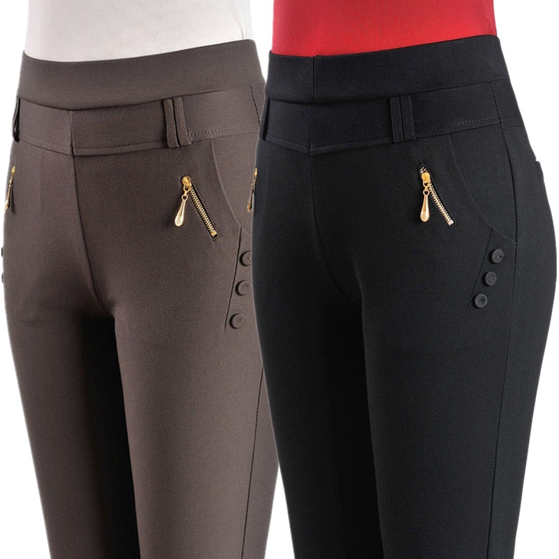 Large size Casual pants women