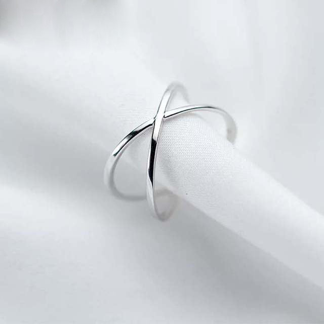 925 Sterling Silver Cross Rings