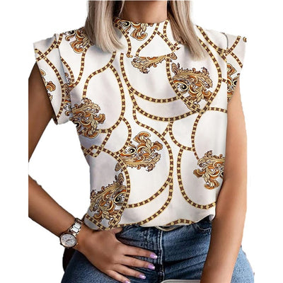 Women Lips Printed T Shirt