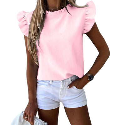 Women Lips Printed T Shirt
