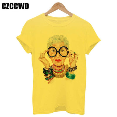 Yellow Plus Size T-shirt