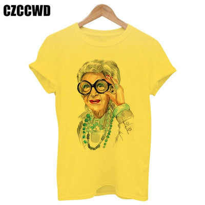 Yellow Plus Size T-shirt