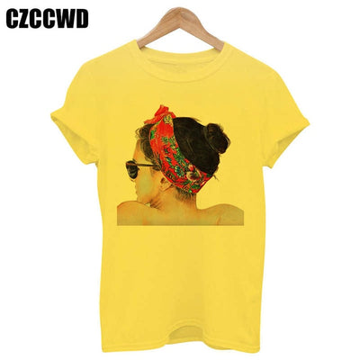 Yellow Plus Size T-shirt