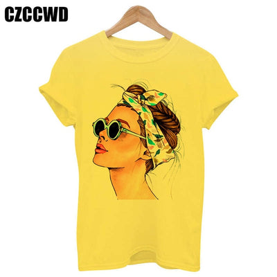 Yellow Plus Size T-shirt