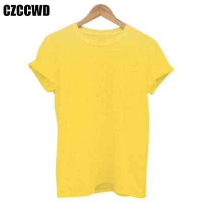Yellow Plus Size T-shirt
