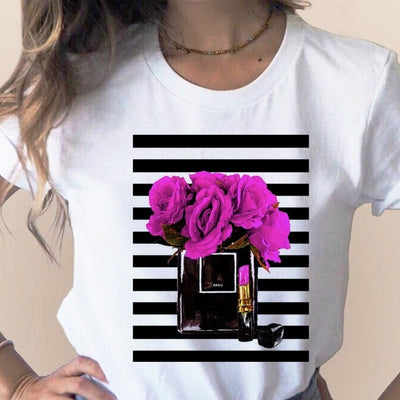 Women Clothes Print Flower