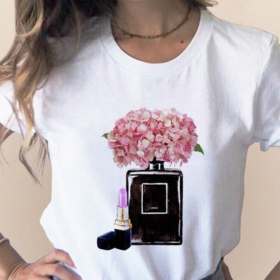 Women Clothes Print Flower