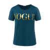 T shirt women vogue letter