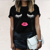 T shirt women vogue letter