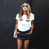 T shirt women vogue letter