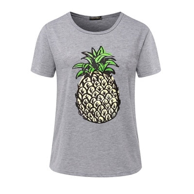 T shirt women vogue letter