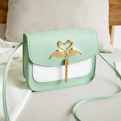 Women Fashion Color Block Crossbody Bag