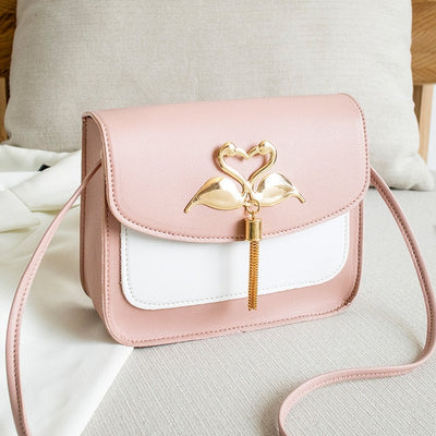 Women Fashion Color Block Crossbody Bag