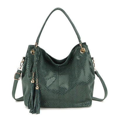 Gold Fashion Women Leather Handbags